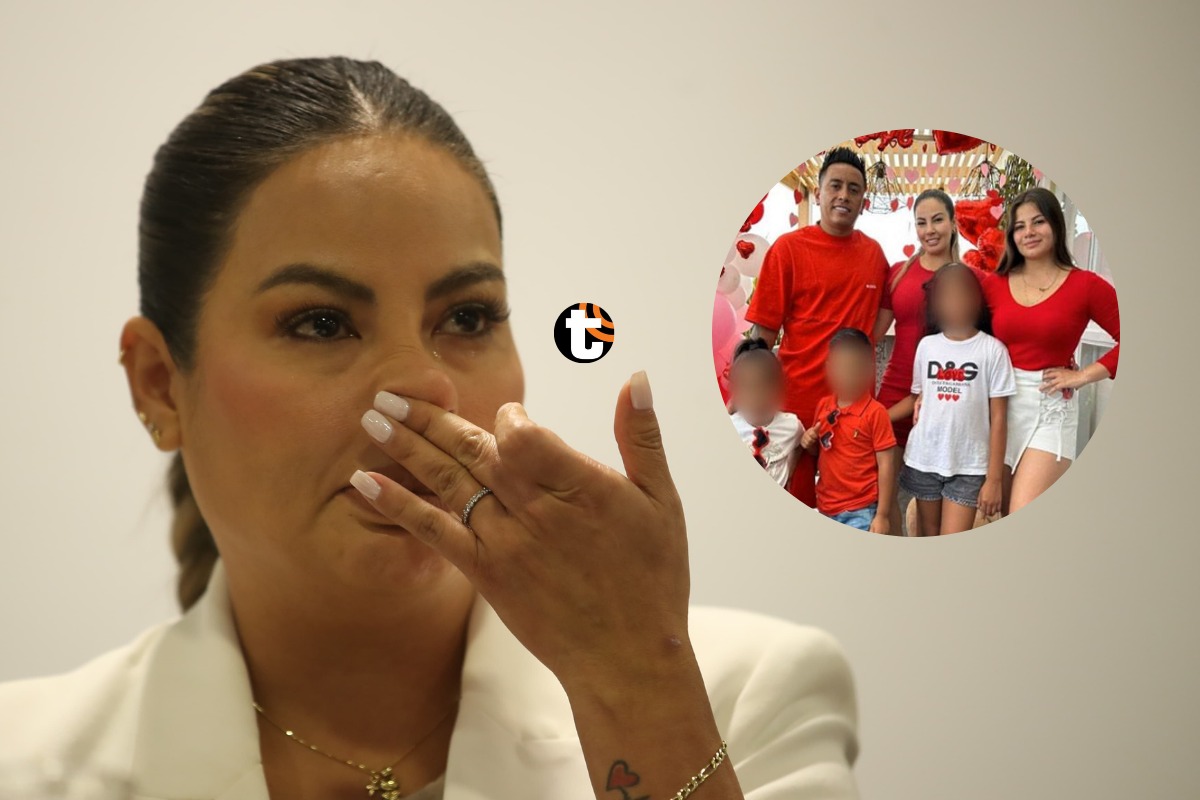 Pamela López reveló que agresiones ocurrían delante de los tres hijos que tuvo con Cueva, además de su hija mayor.