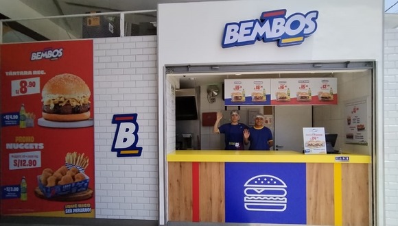 La nueva tienda en Ica de Bembos. Foto: Bembos.