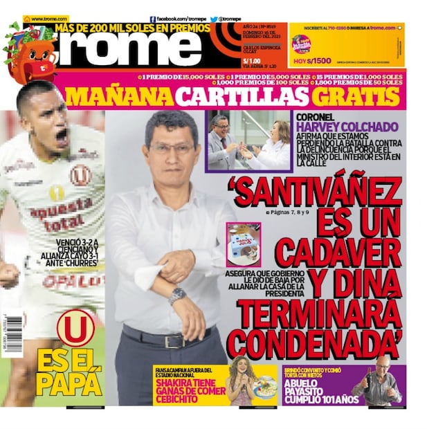 Portada Trome
