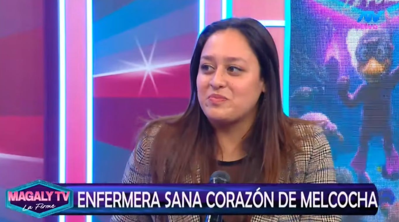 Heydi Amado, pareja de Melcochita.