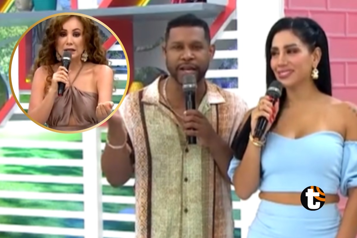 Giselo cuadra a Janet Barboza