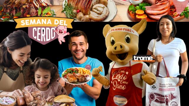 Cada vez más peruanos gustan del consumo de chanchito en diversas preparaciones. (Isabel Medina / Compos. Trome).