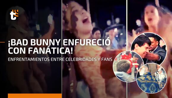 Bad Bunny: la lista de famosos que protagonizaron enfrentamientos con sus fans