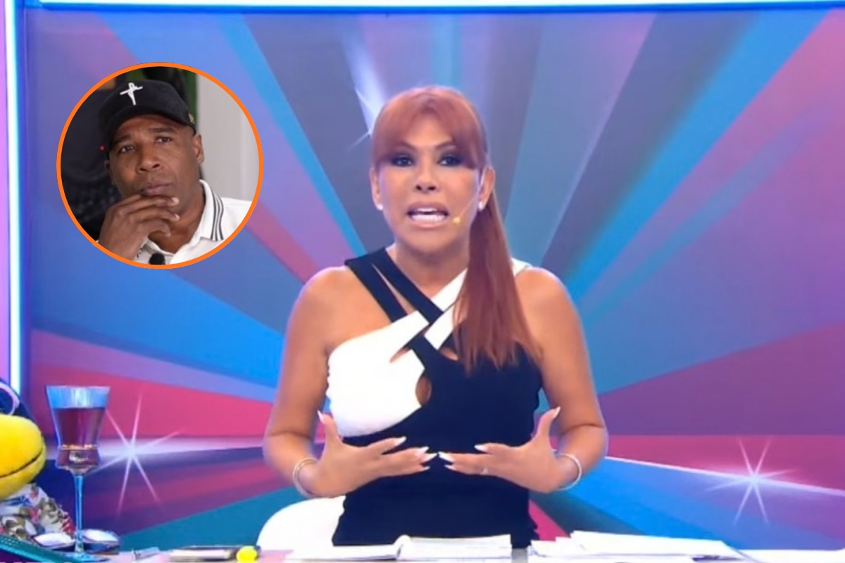 Magaly Medina le responde a Cuto Guadalupe por demanda. (Magaly TV / @photo.gec)