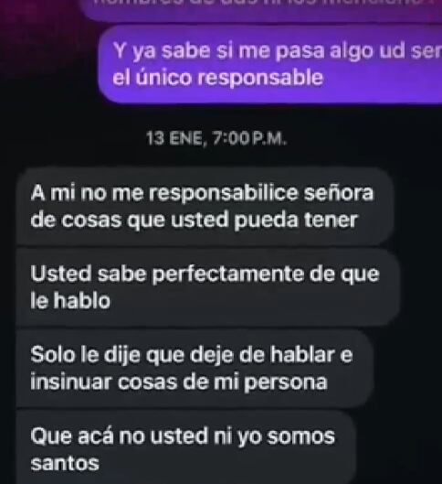 Cueva amenaza a Marisol