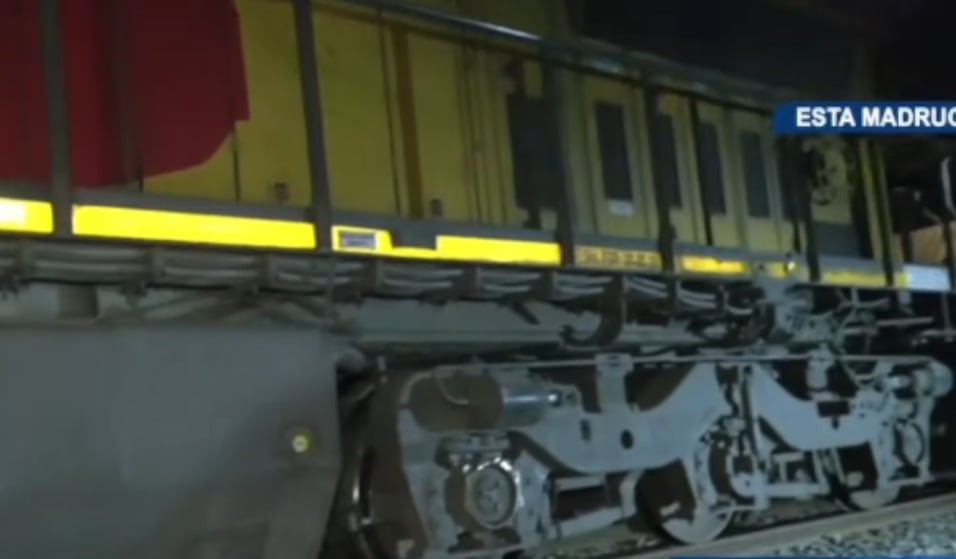 Ferrocarril Central Andino aplastó a indigente. (Captura BDP)