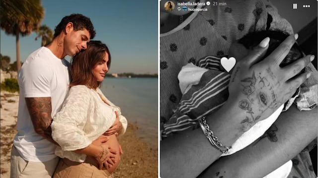 ¿Ya nació su bebé? Hugo García e Isabella Ladera generan confusión con inesperada foto