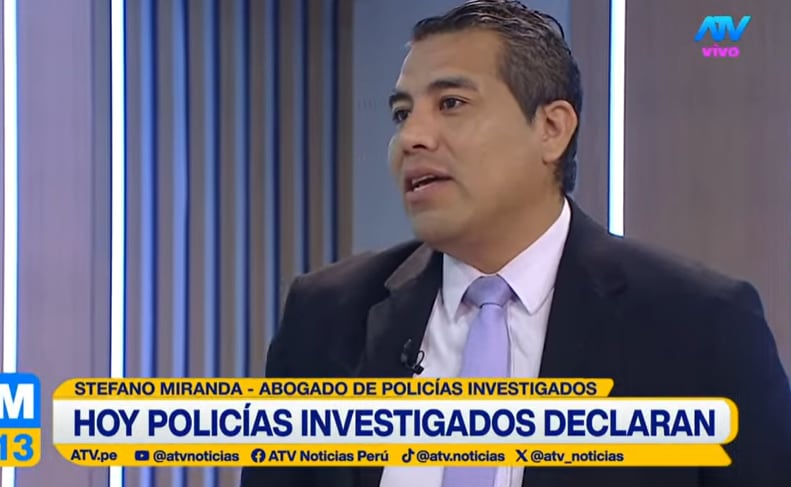 Stefano Miranda, abogado de policías implicados en el caso Marzano