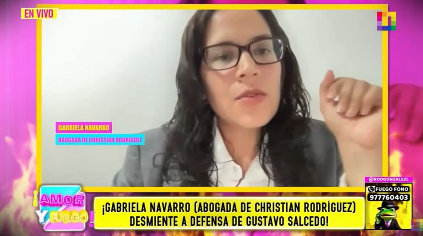 Abogada de Christian Rodrpiguez responde a la defensa legal de Gustavo Salcedo.