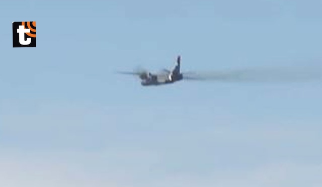 Antonov de la Dirección de Aviación Policial despega para traer al Perú a Erick Moreno.