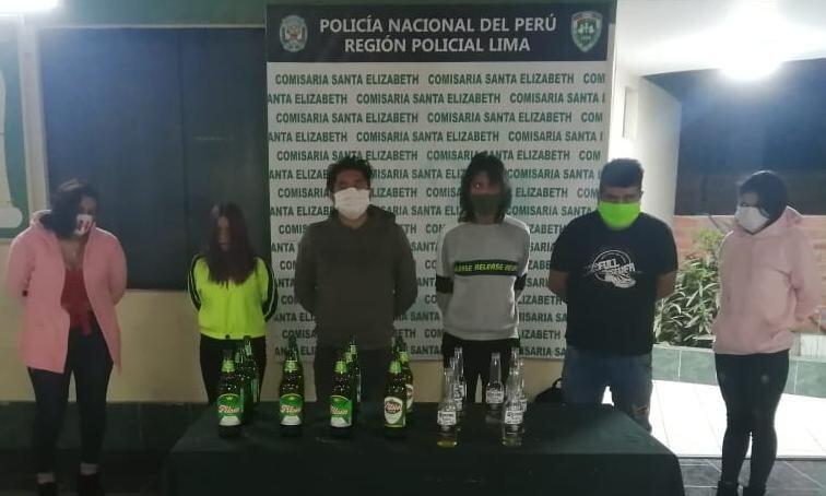 Agente de la PNP intervinieron night club en San Juan de Lurigancho.