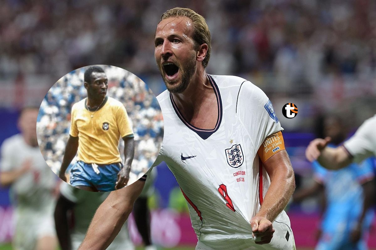 Harry Kane hace historia y supera a Pelé en la historia de los mundiales. Foto: EFE/GEC