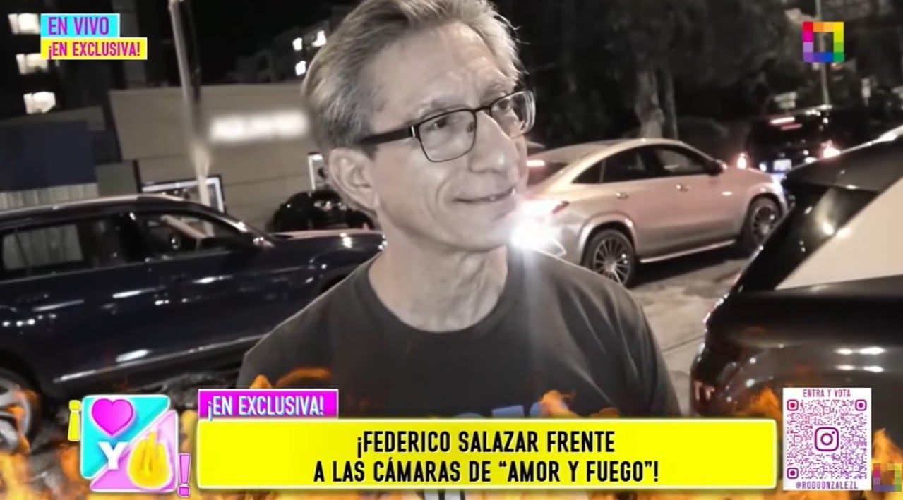 Federico Salazar habló con 'Amor y fuego'.