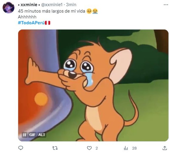 Hinchas de la Blanquirroja reaccionaron con memes tras el fin del primer tiempo del Perú vs. Brasil
