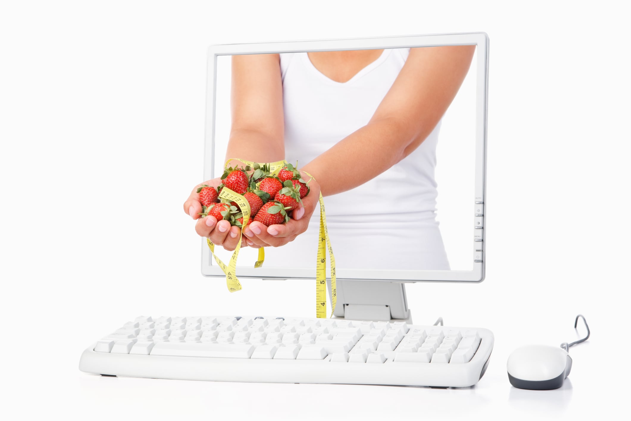 Cuidado con las dietas mágicas que difunden en internet. Foto: Istock