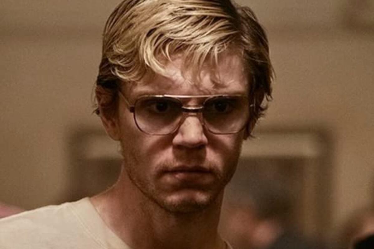 Evan Peterson como Dahmer en la serie (Foto: Netflix)