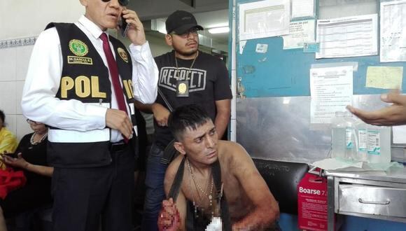 'Cuajis' capturado luego de enfrentarse a balazos con la policía (PNP)