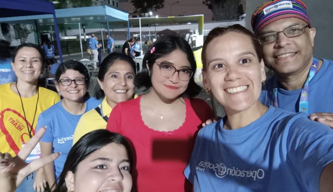 Es la 'embajadora' de Operación Sonrisas Perú
