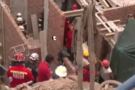 ¡Tragedia en SMP! Obrero muere sepultado por rocas mientras ampliaban vivienda en zona peligrosa