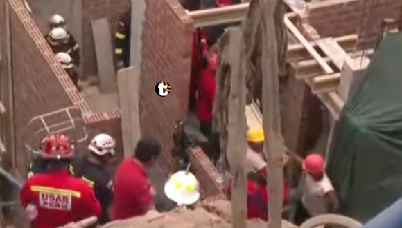 TROME | Un hombre murió aplastado tras el derrumbe de un cerro en SMP. Video: América