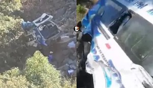 ¡Tragedia en La Libertad! Combi cayó a un abismo en Otuzco y dejó tres fallecidos y nueve heridos