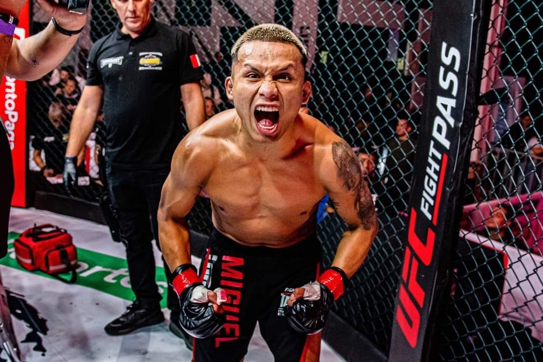 Óscar Miguel ha ganado 12 peleas consecutivas. (Difusión)