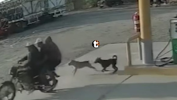 TROME | delincuentes fingen cargar combustible y asaltan a trabajadora en segundos . Video: ATV