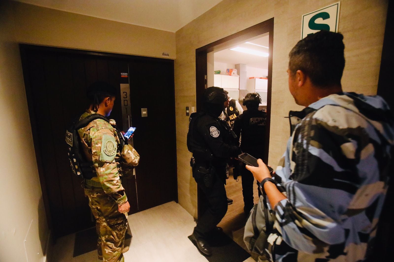 Policía y fiscalía captura a unos 18 miembros de "Las Cuentas del Miedo" en Miraflores y otros distritos. (Foto: César Grados / @photo.gec)