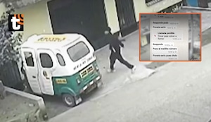 Ladrón roba mototaxi, casi atropella a una niña y luego extorsiona al dueño para devolver el vehículo