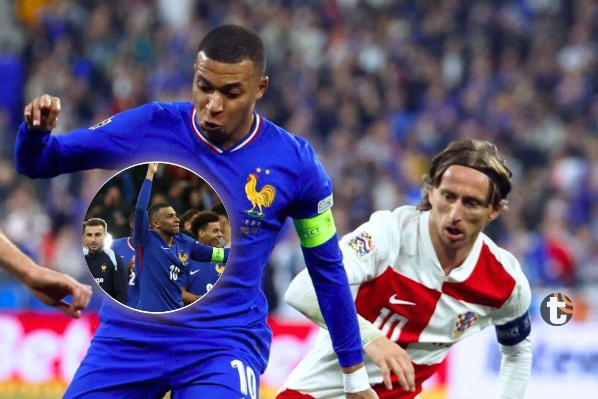 Fracia eliminó a Croacia en la Nations League en París (Foto: EFE)