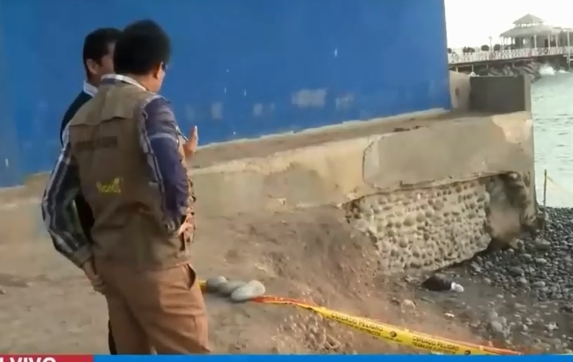 El caso se encuentra en manos de la policía del Depincri Miraflores. (Captura Canal N)