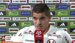 Aldo Corzo tras marcar el GOL de la victoria de Universitario ante Deportivo Garcilaso: “Falta una final más. No hemos ganado nada” | VIDEO