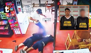 ¡Policías frustran asalto en bar! Agentes reducen a delincuentes armados y los capturan en pleno robo