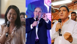 ¡Carrera presidencial al rojo vivo! López Aliaga sigue liderando, pero más del 44% aún no decide su voto