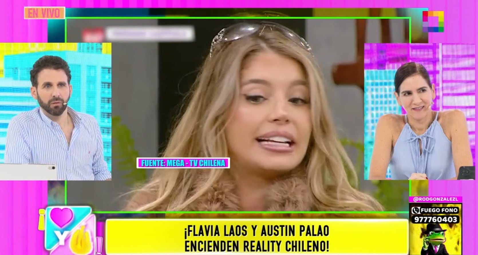 Flavia Laos se defiende y le dice a Austin Palao que debe elegir a una monja.