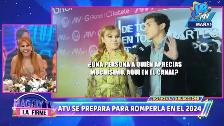 Magaly Medina se burla de tiktoker.