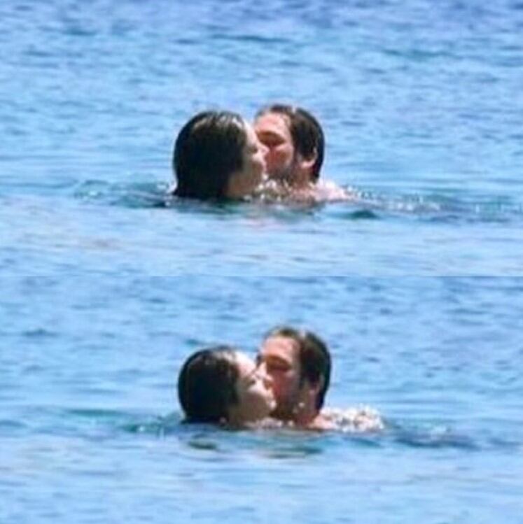 Las vacaciones de Ayça Ayşin Turan y Alp Navruz (Foto: AdamasaliAyAlp/Twitter)