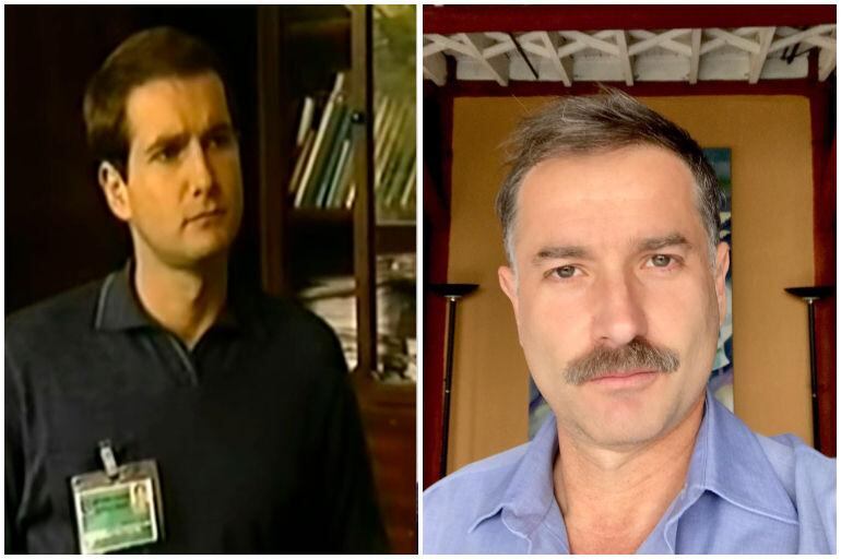 Luis Hernando Mesa personificó a Francisco Restrepo, un profesor de matemáticas (Foto: RCN / Instagram)