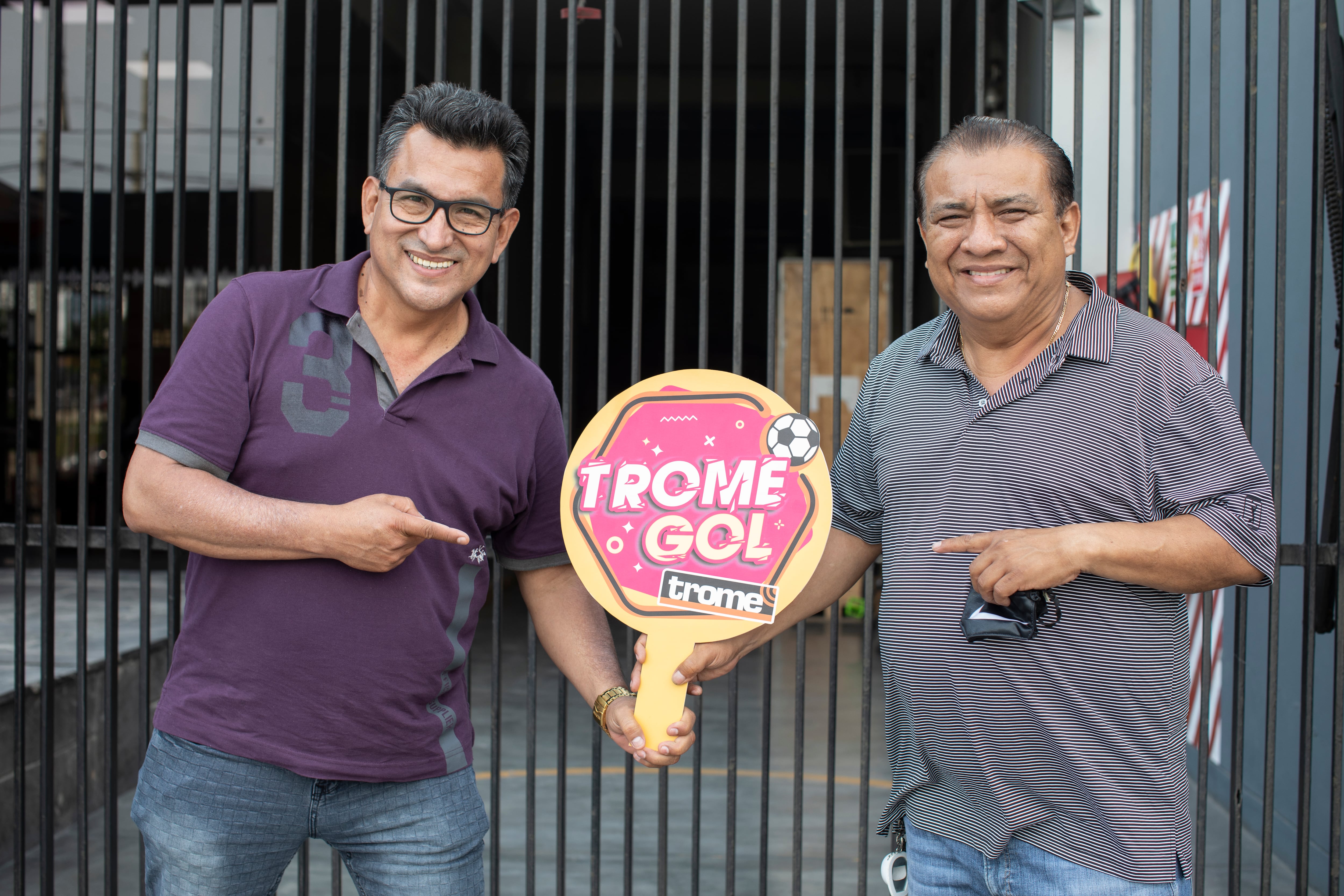 Hernán Vidaurre y Manolo Rojas