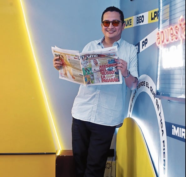 Carlos Orozco: "Se puede vivir de YouTube" FOTO: TROME / JESÚS SAUCEDO