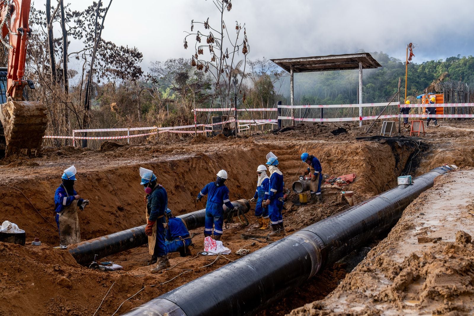 TGP concluyó las labores de reparación del ducto de gas. (Difusión)