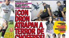 ¡CON DRON ATRAPAN A TERROR DE CHOFERES!