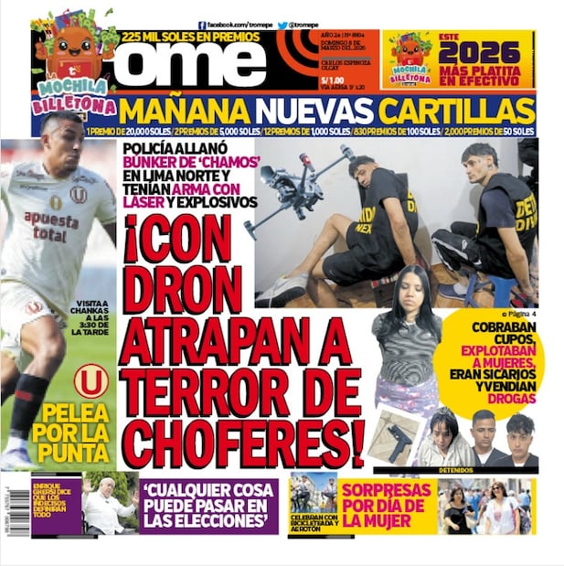 Portada Trome