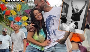 Angie Arizaga y Jota Benz son papás: Famosos celebraron la llegada de su bebé