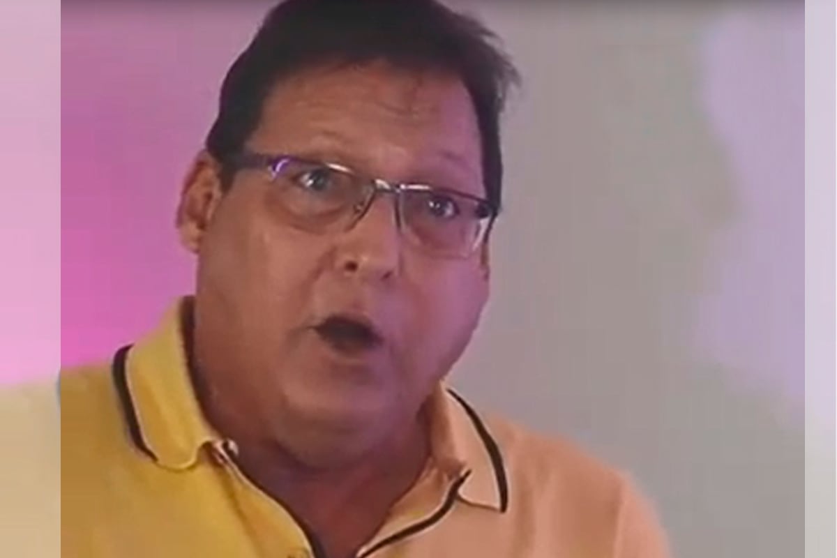 Doctor Tomás Borda luce irreconocible.