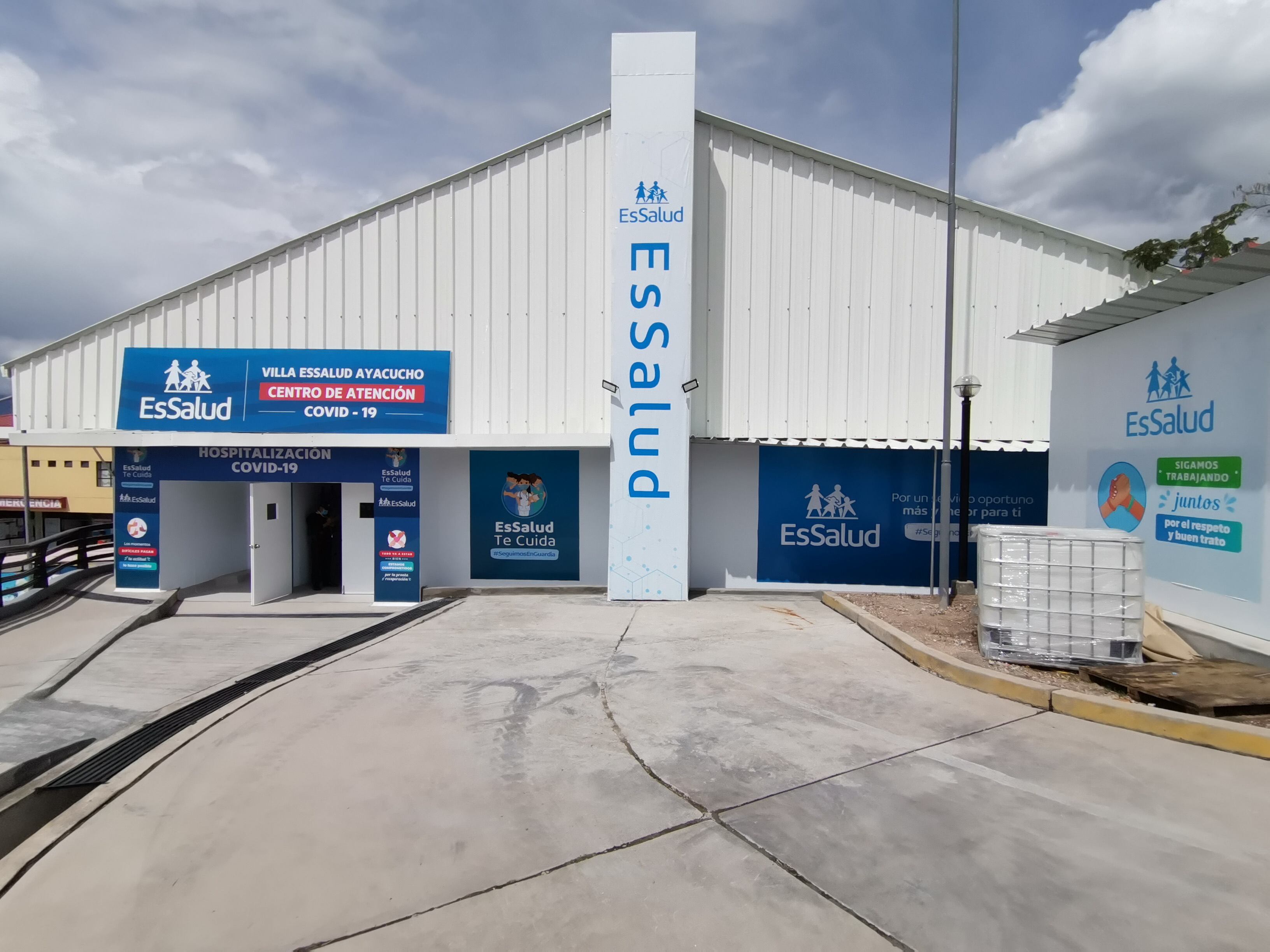Exteriores de la villa EsSalud Ayacucho (Foto: EsSalud)