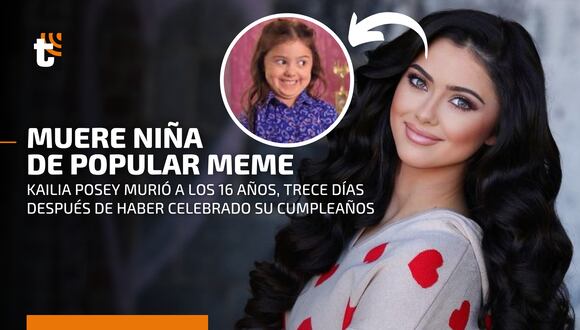 Kailia Posey: la niña del meme que falleció trágicamente a los 16 años