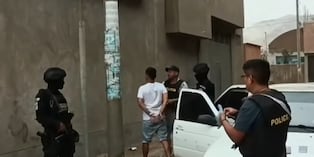 Banda fue detenida en dos intervenciones. (Captura Tv Perú)
