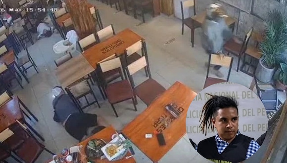 TROME- ¡Crimen en Chiclayo! Matan a presunto cabecilla de ‘Los Augusto’ cuando almorzaba con su pareja y su hijita
