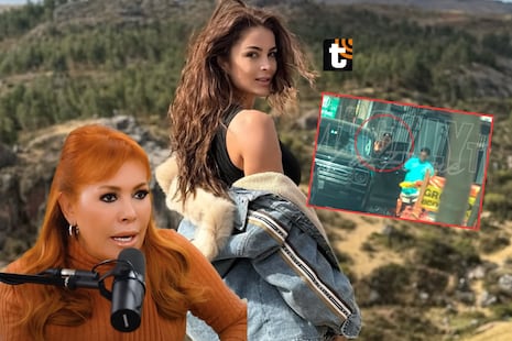 Magaly se burla de Laura Spoya por su ‘ridícula’ explicación tras estar varias horas en casa de empresari...